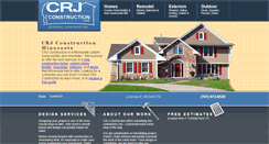 Desktop Screenshot of crjconstructionllc.com